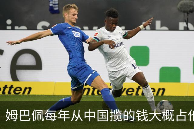 姆巴佩每年从中国揽的钱大概占他年收入的多少？
